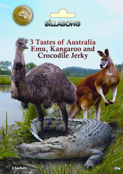 澳大利亚的丛林肉：鸸鹋、袋鼠、鳄鱼