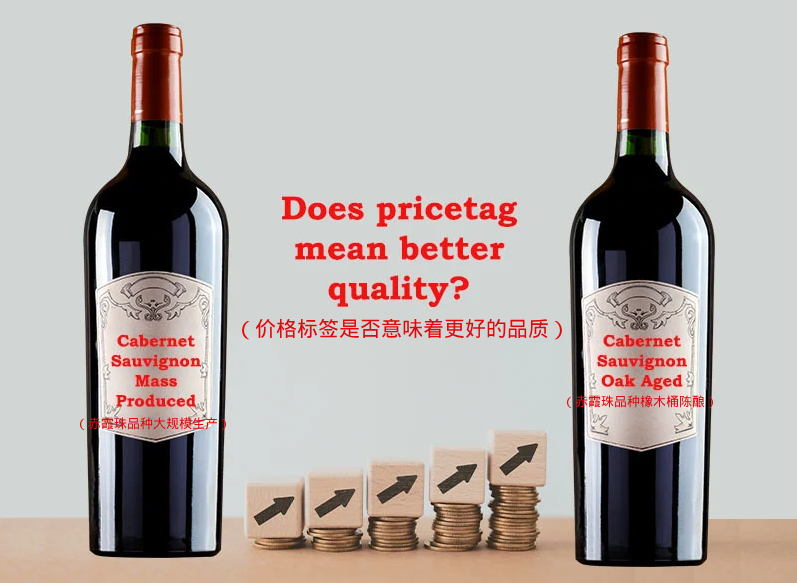 低价葡萄酒与高价葡萄酒 
