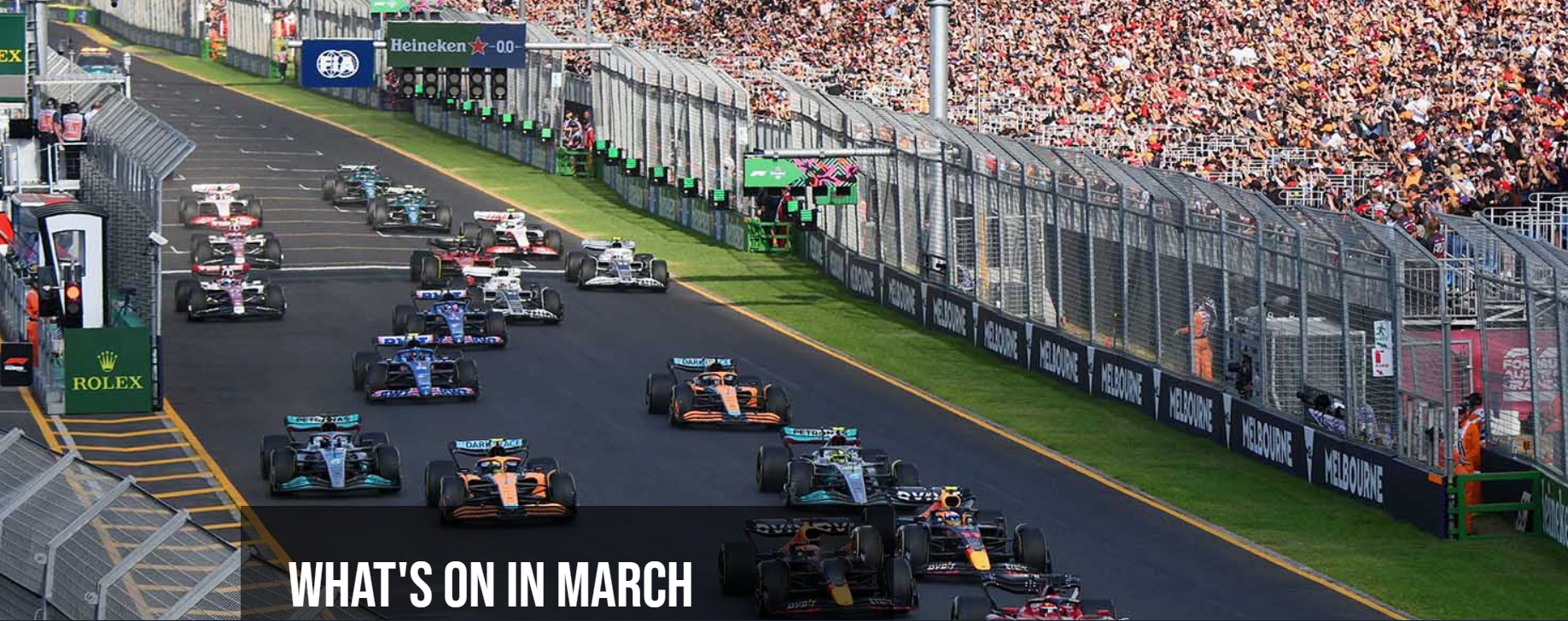 三月墨尔本将举办一级方程式澳大利亚大奖赛